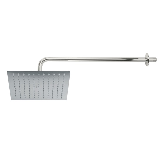 [HC95473] FOSET REGADERA R-310 10" A INOX C/BRAZO CROMADO