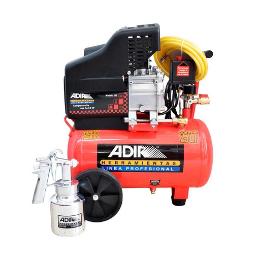 [HC97159] ADIR PAQ. COMPRESOR 2020K 25L 2.5HP PIST 650+MANG 205
