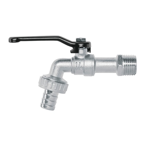 [HC14030] PRETUL LLAVE BOLA ROSCABLE    013MM 1/2" P/MANGUERA ZINC
