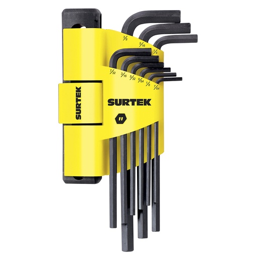 [HC94909] SURTEK LLAVE ALLFH9  9PZ HEXAGXLGA EN " EN RACK