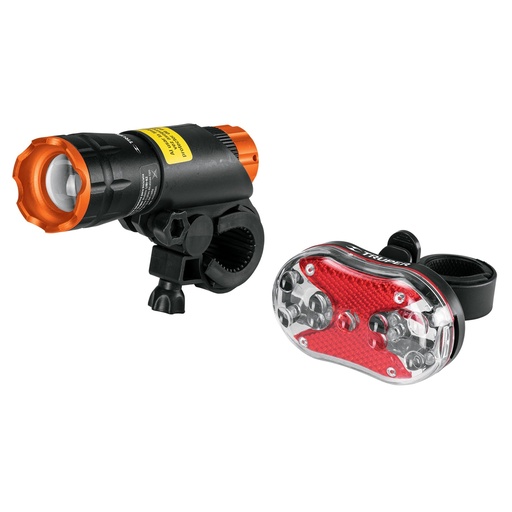 [HC102052] TRUPER LINTERNAS LIBI-K2 2PZ P/BICICLETA DELANT Y TRASERA