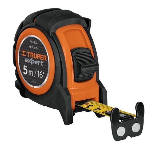 [HC99171] TRUPER FLEXOMETRO FIN-5M 5MT ANCHO 3/4" INDUSTRIAL
