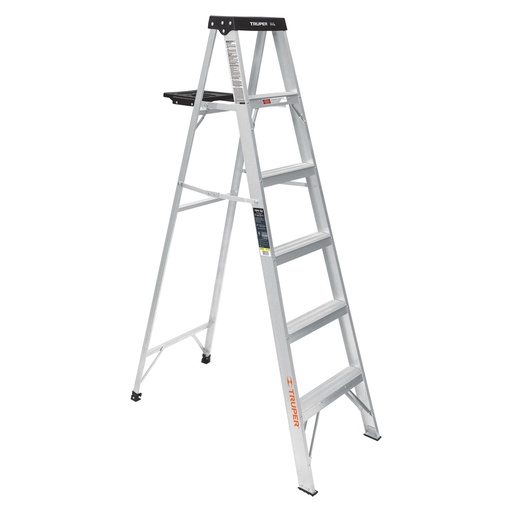 [HC96153] TRUPER ESCALERA D/TIJERA      5 ESC./6FT ALUM-T-II EST-35
