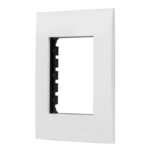 [HC96611] VOLTECH PLACA PPTR-OB VOLTECH 3MODABS OSLO COLOR BLANCO