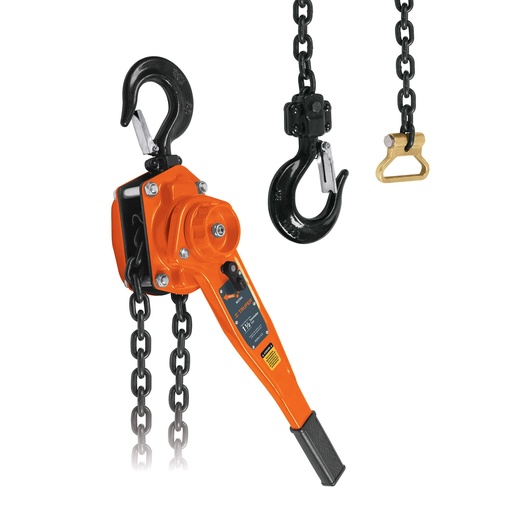 [HC100186] TRUPER POLIPASTO D/PALANCA  1.5T1.5MT 16842 POPA-1-1/2