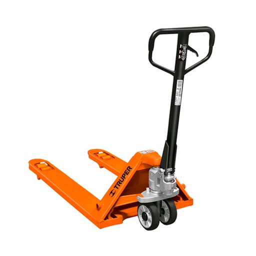 [HC43404] TRUPER TRASPALETA HID 2.0TON  RDAS HULE/PU PAT-2HU