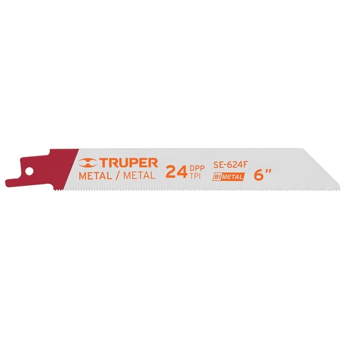 [HC110338] TRUPER SEGUETA SE-624F 6" 24D 2PZ P/SIERRA SABLE P/METAL