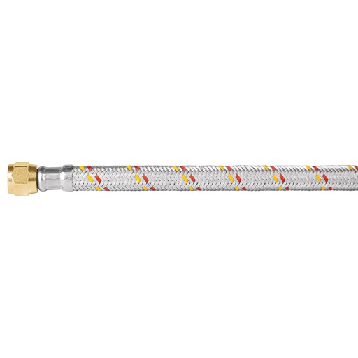 [HC104335] FOSET MANGUERA FLEX P/GAS FGA-10NP5/16X100CM DE ALUMINIO