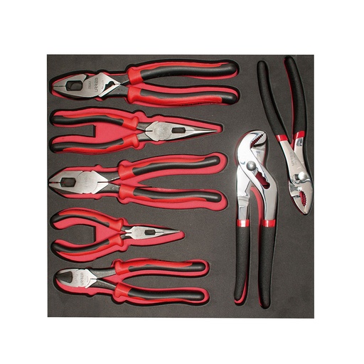 [HC93474] URREA PINZA CH212 7PZ  BIMATERIAL