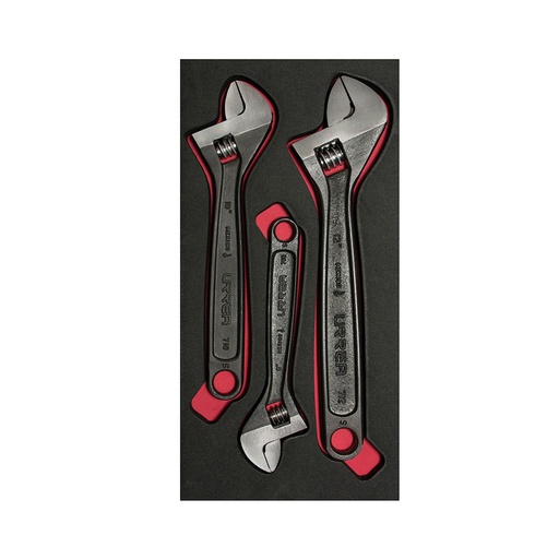 [HC93478] URREA LLAVE CH114 3PZ  AJUSTABLE BLACK