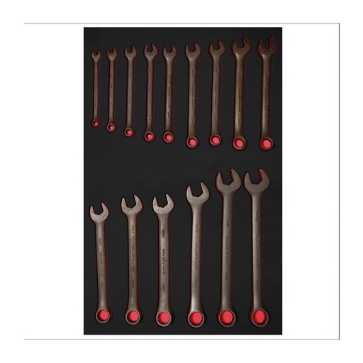 [HC93479] URREA LLAVE CH306 15PZ  COMBINADAS METRICO