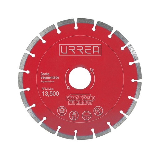 [HC15289] URREA DISCO DIAMANTE 7X2.6MMX7/8No.DDES7