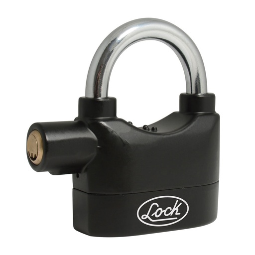[HC94670] LOCK CANDADO 40MM C/ALARMA    SONORA CASO70