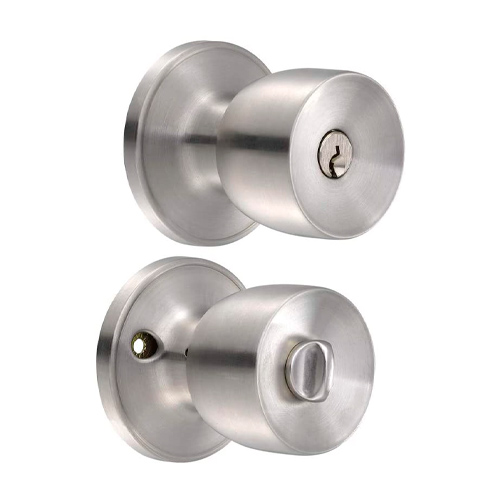 [HC110240] LOCK CERRADURA POMO BAÑO AC   INOX COPA 20PO