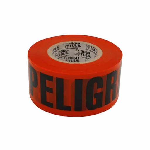 [HC102229] DOGOTULS CINTA BARRICADA      PELIGRO 3"X305MT RJO