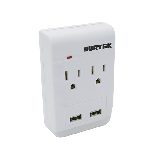 [HC94669] SURTEK MULTICONTACTO 136205 2 ENTRADAS + 2 ENTRADAS USB