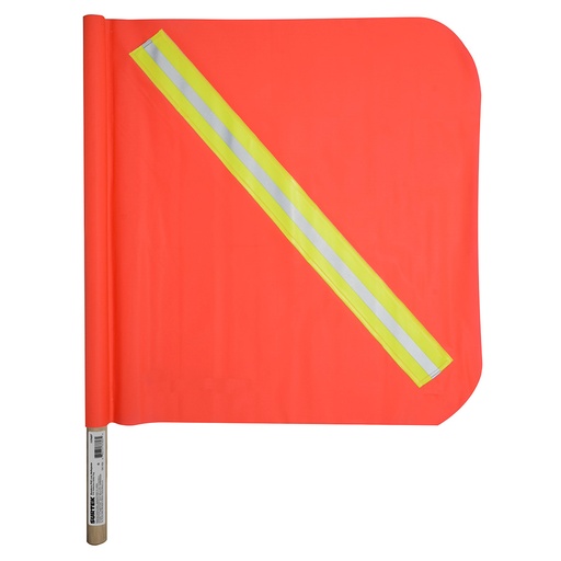 [HC96418] SURTEK BANDERIN PVC 137607 60X40 NARANJA C/REFLEJANTE