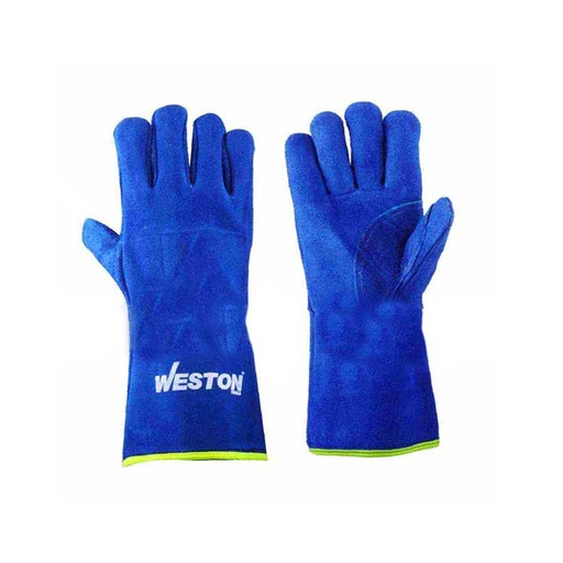 [HC96073] WESTON GUANTE SOLDADOR AZUL ST-6-500-305