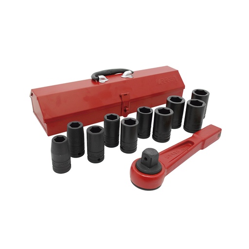 [HC100264] URREA DADOS 750012LH  JGO. 12PZ3/4 DE IMPACTO