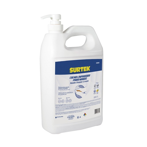 [HC95251] SURTEK CREMA LIMPIADORA CLIM2 3.7L P/MANOS