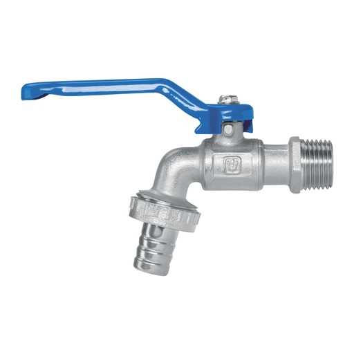 [HC97282] FOSET LLAVE BOLA ROSCABLE     013MM 1/2" P/MANGUERA LATON