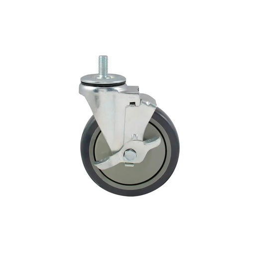 [HC102439] URREA RUEDA DE POLIURETANO RAS 5"   P/ESTANTERIA DE ALAMBRE