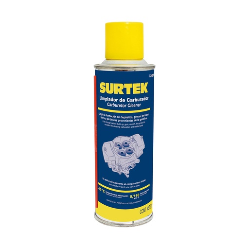 [HC100286] SURTEK LIMPIADOR 134009 311GR DE CARBURADOR