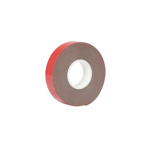 [HC95640] SURTEK CINTA DOBLE CARA       1/2"X2MT GRIS INTERIOR-EXTERIO