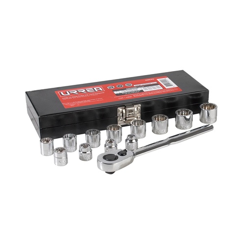 [HC93421] URREA DADO 5200LPM 3/8  13PZ COMPACTO METALICO