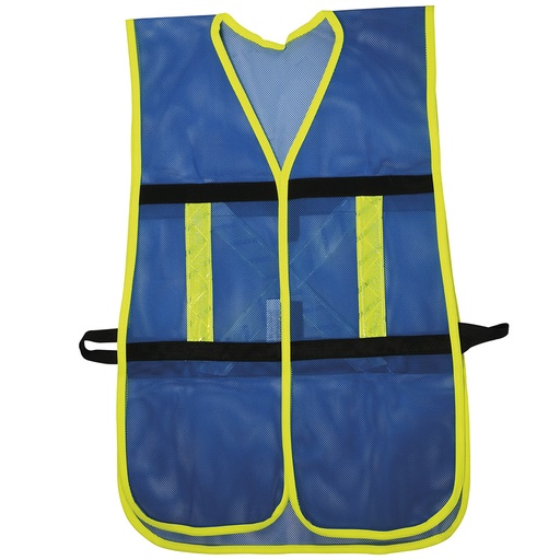 [HC96916] SURTEK CHALECO DE MALLA 137493 AZUL AJUSTABLE