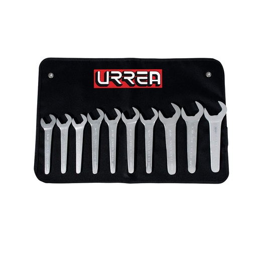 [HC61224] URREA JGO 10 LLAVES  U3500AMDE UNA BOCA 19 A 38MM