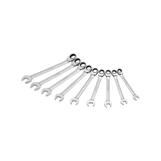 [HC27295] URREA JGO 9 LLAVES D/MATRACA SPLINE EN PULGADAS