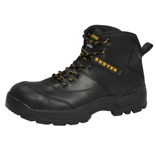 [HC64014] SURTEK BOTA SEGURIDAD NEGRAS CASQUILLO  ACERO 28.5 137517