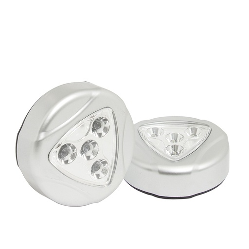 [HC57621] SURTEK LAMPARA CLOSET 136029 LED 2P S/PILA S