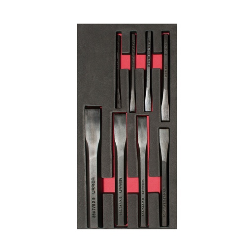 [HC94988] URREA JGO 8 CINCELES CORTE    FRIO CH122