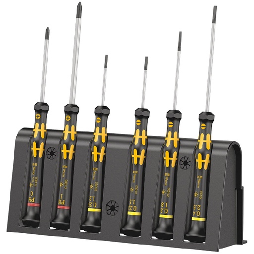 [HC112469] WERA JGO DESARMADORES 1578 A/6 6PZ ESD USO ELECT