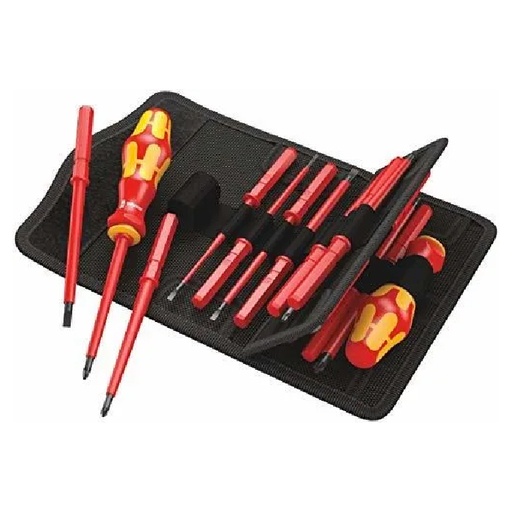 [HC112470] WERA JGO DESARMADORES 18PZ C/CUCHILLAS KRAFTFORM KOMPAKT