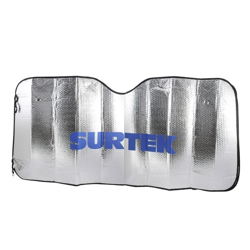 [HC102434] SURTEK PARASOL PSOLS 127X60CM METALIZADO P/AUTOMOVIL