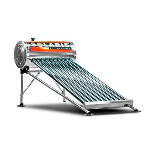 [HC94288] SOLARIS CALENTADOR SOLAR GRAV 130L A INOX 10TBS 3 PERSONA