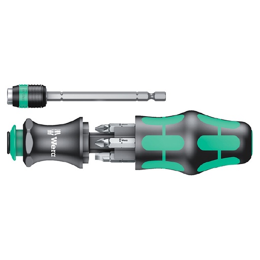 [HC112490] WERA DESARMADOR KOMPAKT 20 KRAFTFORM C/VARILLA-DEP PUNTAS