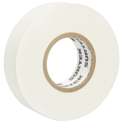 [HC102432] SURTEK CINTA AISLANTE         19MMX9MT BLANCA