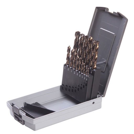 [HC95737] URREA JGO BROCAS AV 15PZ      1/16"-1/2" COBALTO