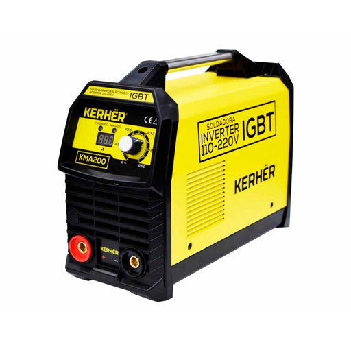 [HC98690] KERHER SOLDADOR INVERSOR 200A KMA200 BI-VOL 110/220V MMA