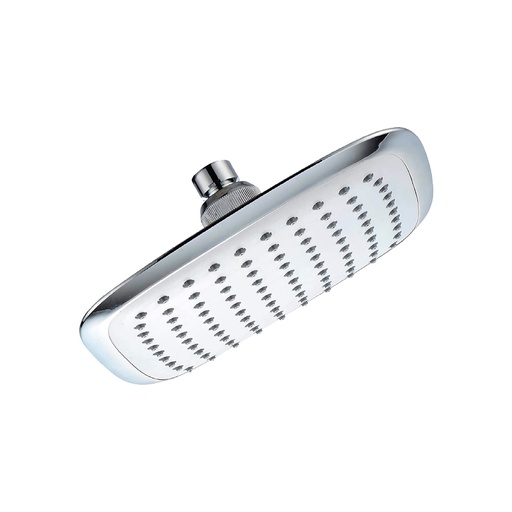 [HC95963] MUNICH REGADERA PLATO 8" CUADRADO CROMO ABS RA-1200