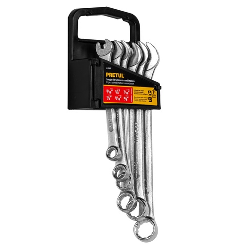 [HC97508] PRETUL LLAVE COMB J-126P 6PZ STD