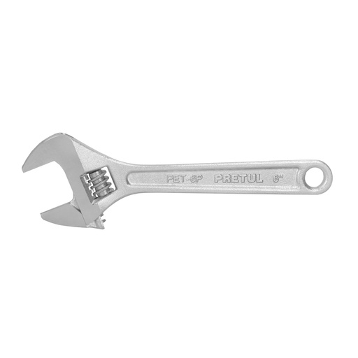 [HC97409] PRETUL LLAVE AJUSTABLE 6" 21814APERTURA 3/4" CROMADA
