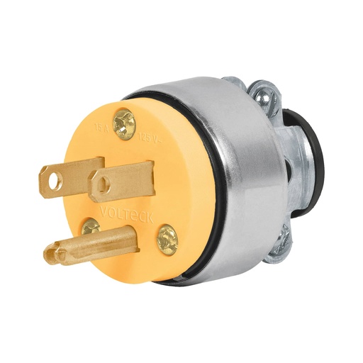 [HC98875] VOLTECH CLAVIJA CLI-A 15AM VOLTECHBLINDADA 2 POLOS+TIERRA