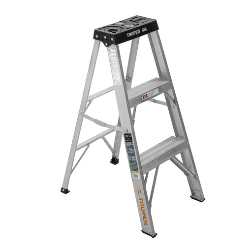[HC98000] TRUPER ESCALERA D/TIJERA      2 ESC./3FT ALUM-T-II EST-32