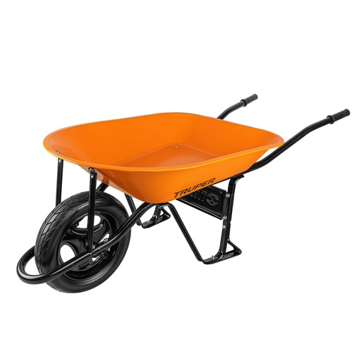[HC98671] TRUPER CARRETILLA CAT-45FF 4.5 FT3LLANTA IMPONCHABLE
