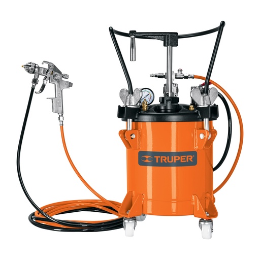 [HC113101] TRUPER TANQUE TAN-PI10 10L P/PINTURA C/MANG Y PISTOLA